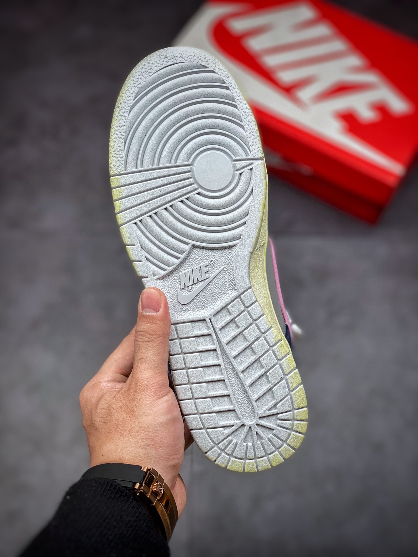 300 NIKE SB Dunk Low Retro 定制版本 解构Vibe做旧风腰果花板鞋 DH7913-001