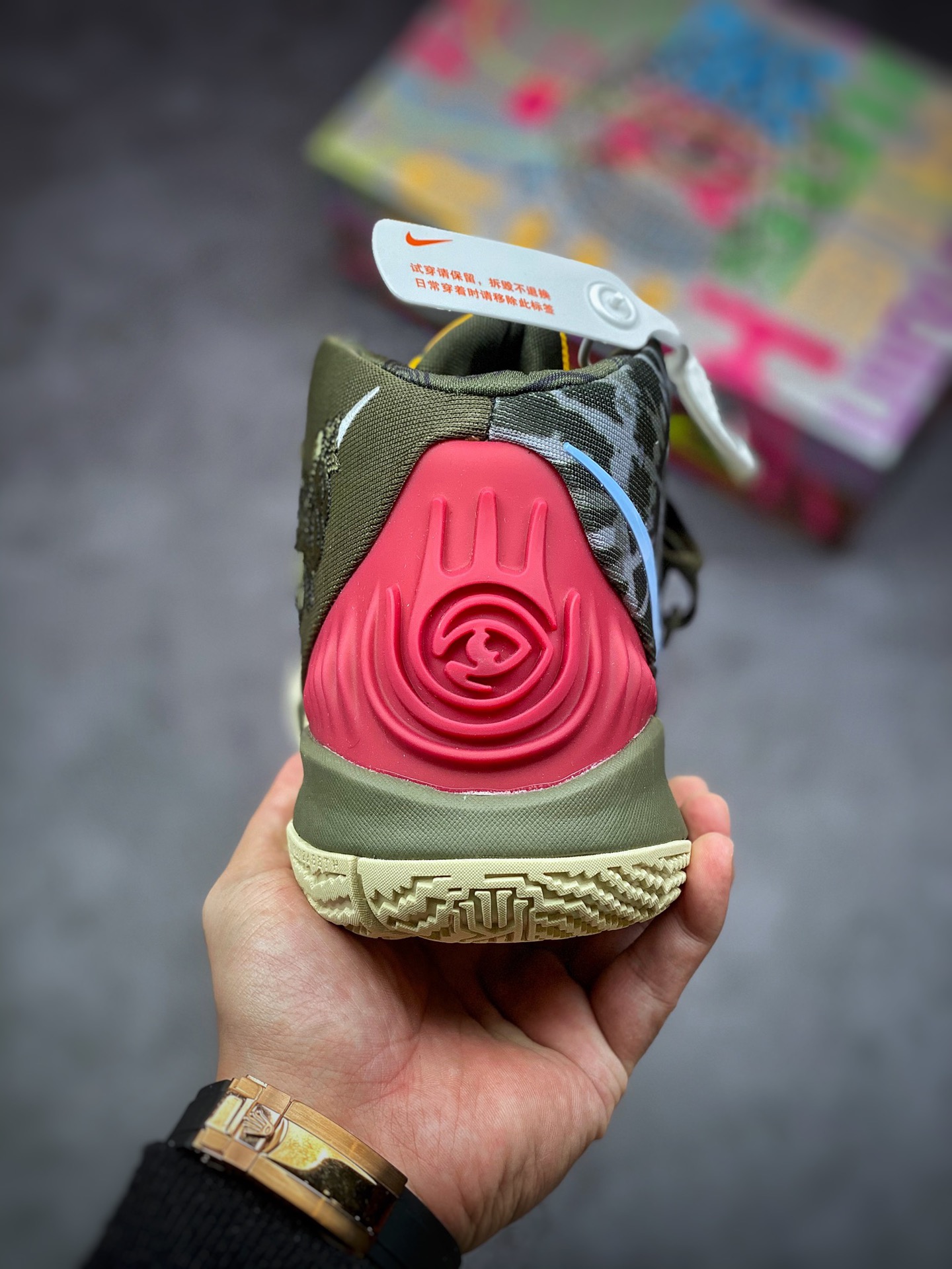 290 #灭世 NIKE Kybrid 欧文S2 军绿迷彩鸳鸯 实战篮球鞋 CT1971-300