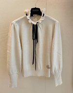 Gucci mirror quality
 Clothing Sweatshirts Embroidery Cashmere Wool Spring Collection Vintage