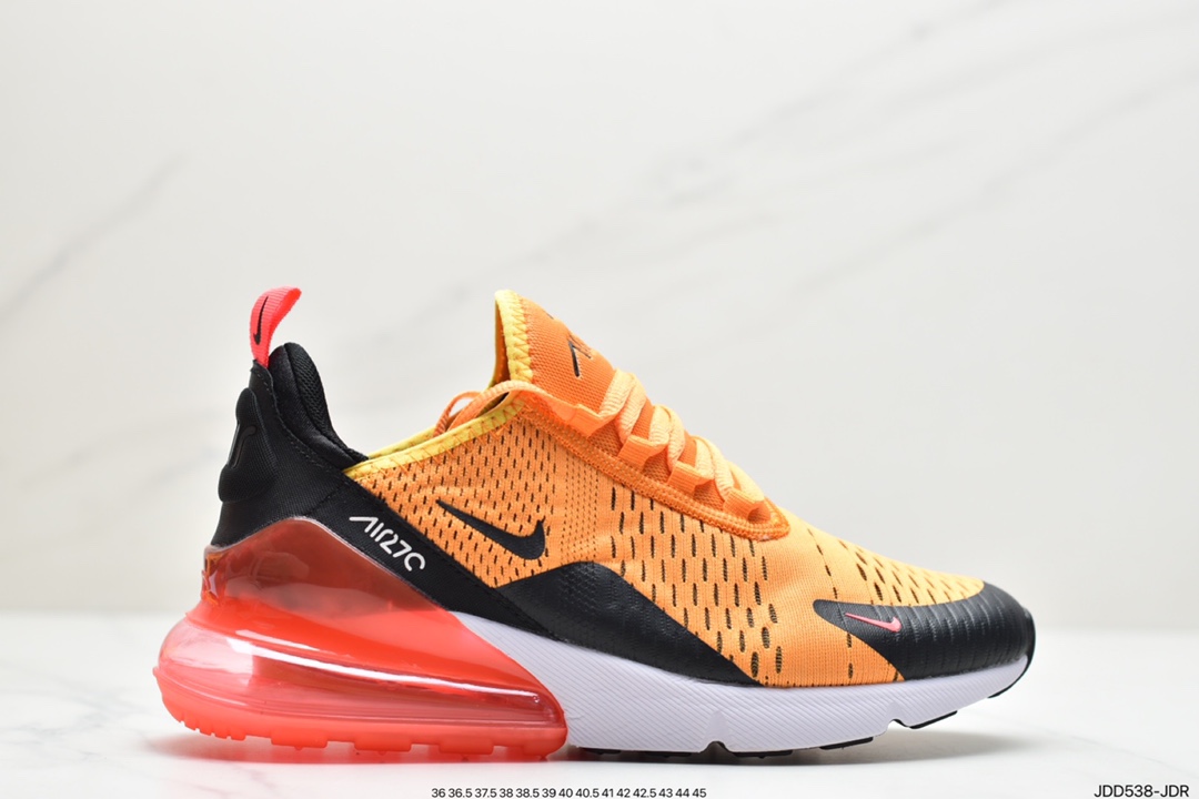 120 耐克Nike NIKE AIR MAX 270 FLYKNIT 混合科技 透气后掌半气垫慢跑鞋  CN7077