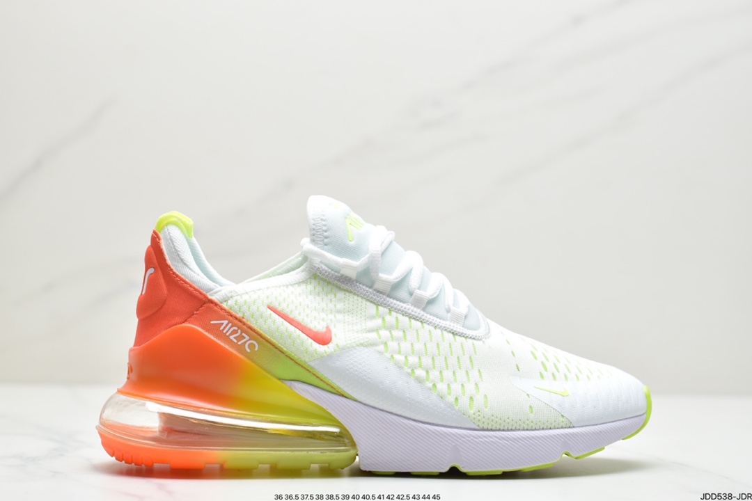 120 耐克Nike NIKE AIR MAX 270 FLYKNIT 混合科技 透气后掌半气垫慢跑鞋  CN7077