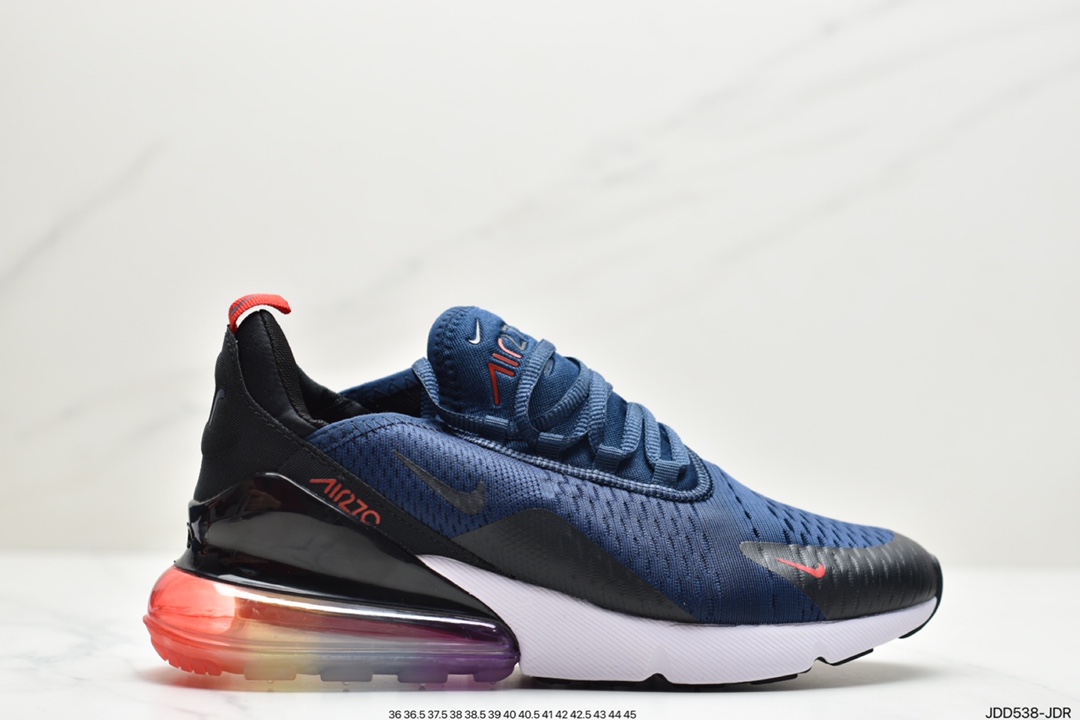 120 耐克Nike NIKE AIR MAX 270 FLYKNIT 混合科技 透气后掌半气垫慢跑鞋  CN7077