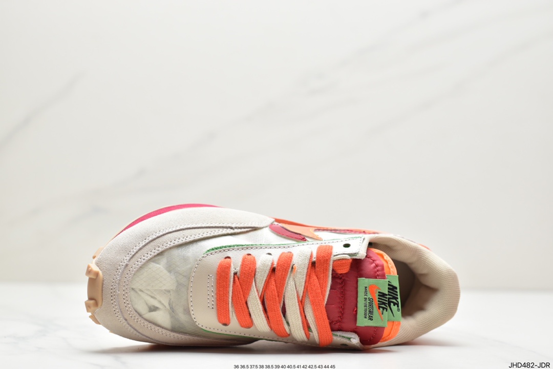 170 Fragment Design x Sacai x NIKE LDWaffle 华夫藤原浩 闪电联名慢跑鞋 DH2684-001