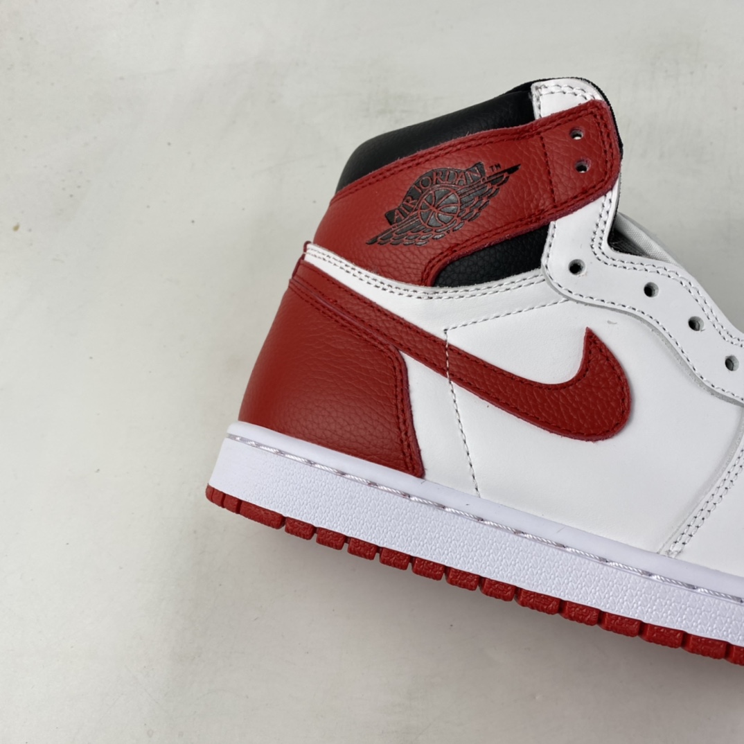 Air Jordan 1 High OG AJ1 Joe 1 White Red Retro High Top Cultural Basketball Shoes 555088-161