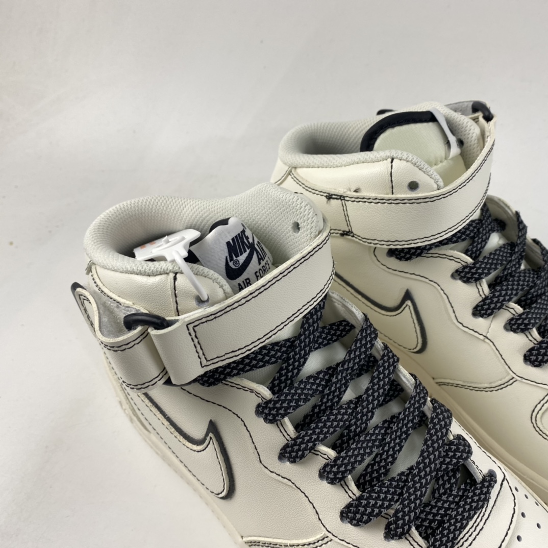 P260 NIKE Air Force 1’07 Mid 3M反光 中帮空军休闲板鞋 AA1118-011