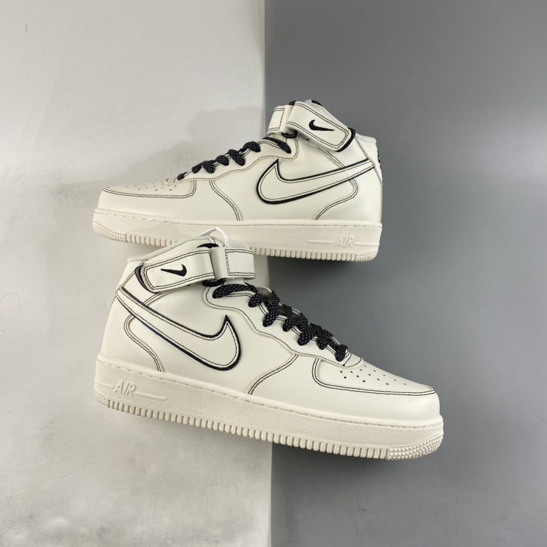 P260 NIKE Air Force 1’07 Mid 3M反光 中帮空军休闲板鞋 AA1118-011