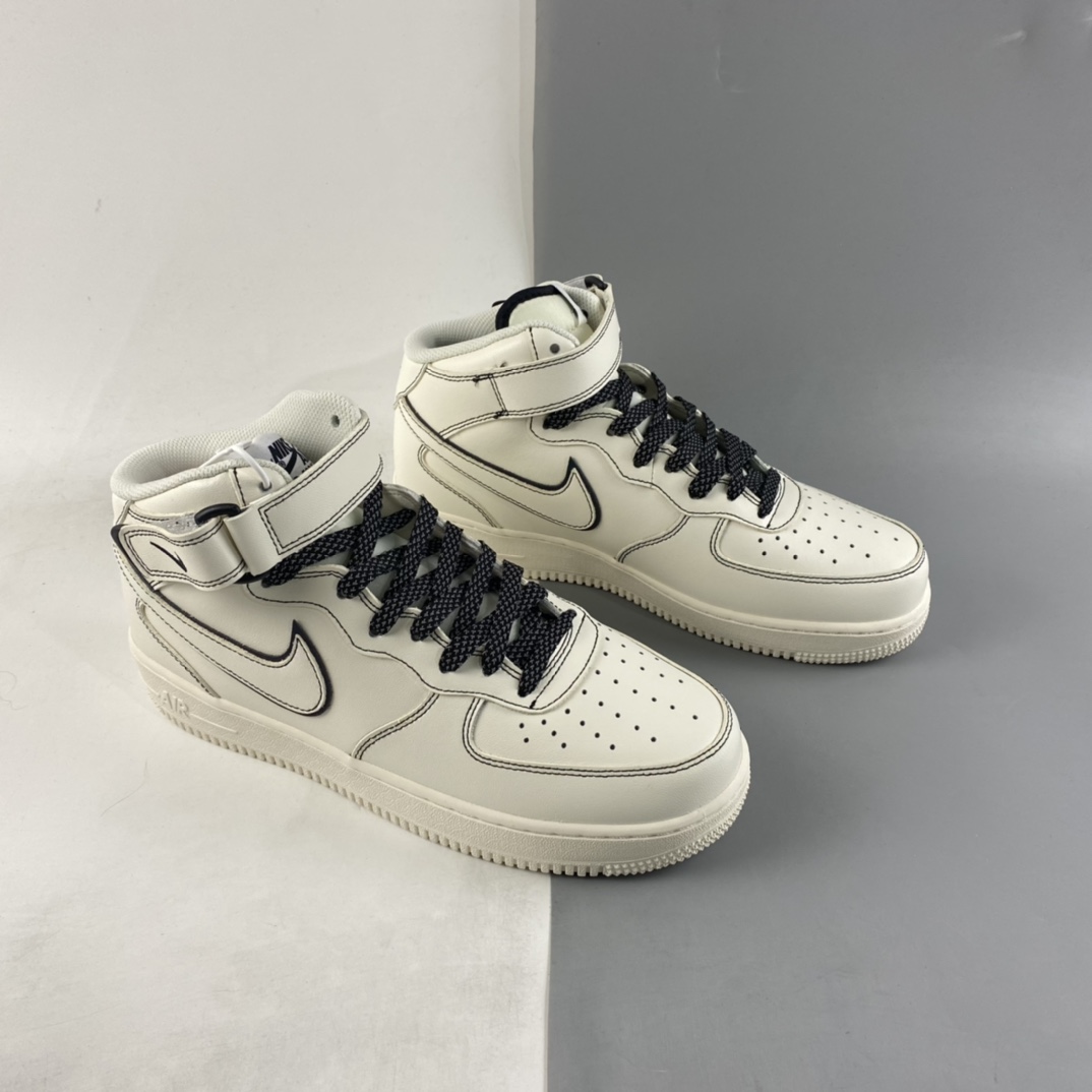 P260 NIKE Air Force 1’07 Mid 3M反光 中帮空军休闲板鞋 AA1118-011