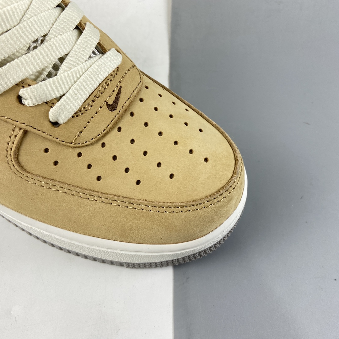 P240 NIKE Air Force 1’07 Low ”Manchester Bee” 卡其棕 休闲板鞋 DC1939-200