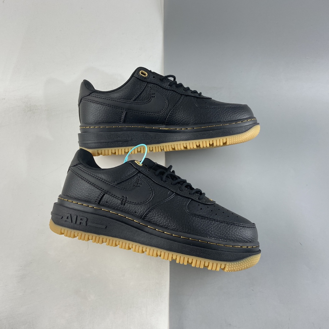 P200 NIKE Air Force 1 Low Luxe 空军一号低帮厚底休闲运动板鞋 DB4109-001