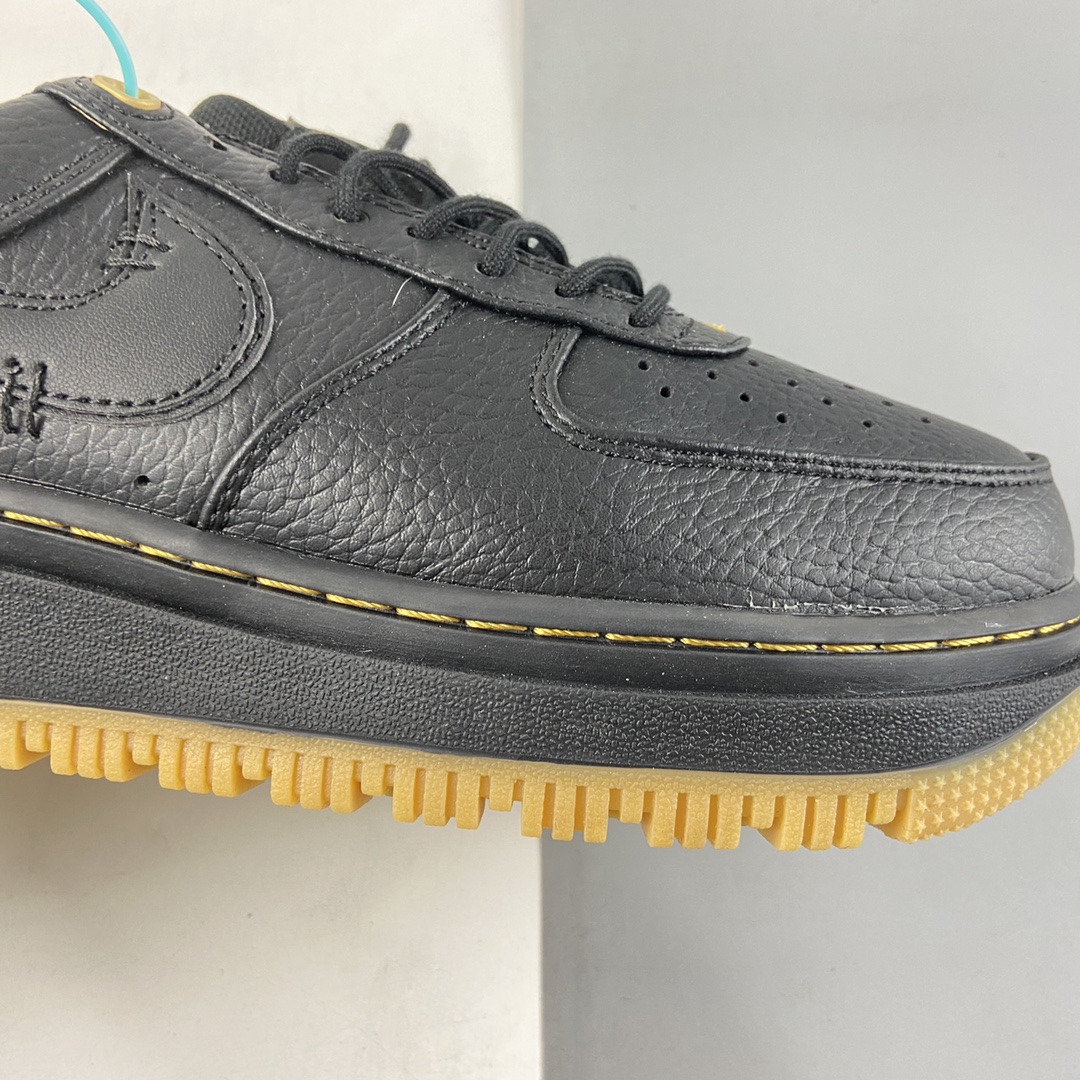 P200 NIKE Air Force 1 Low Luxe 空军一号低帮厚底休闲运动板鞋 DB4109-001