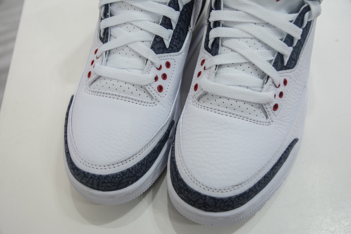480  Air Jordan 3 SE-T JP Denim Fire Red火焰红 CZ6433-100