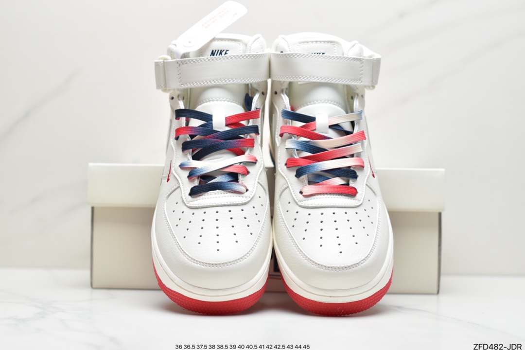 280 耐克Nike Air Force 1 Mid ’07 SU19 AF1 复古运动休闲板鞋GY3368