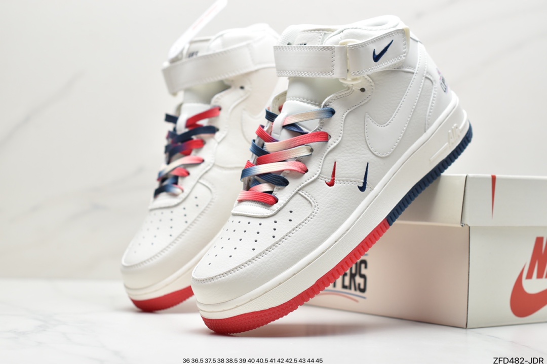 280 耐克Nike Air Force 1 Mid ’07 SU19 AF1 复古运动休闲板鞋GY3368