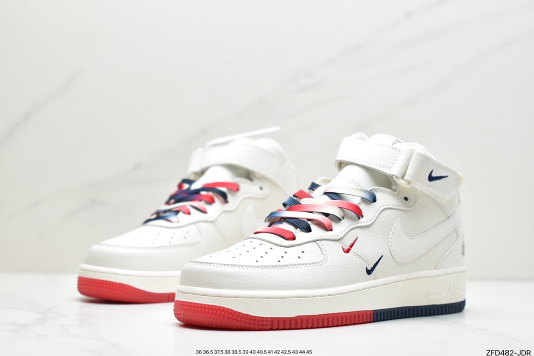 280 耐克Nike Air Force 1 Mid ’07 SU19 AF1 复古运动休闲板鞋GY3368