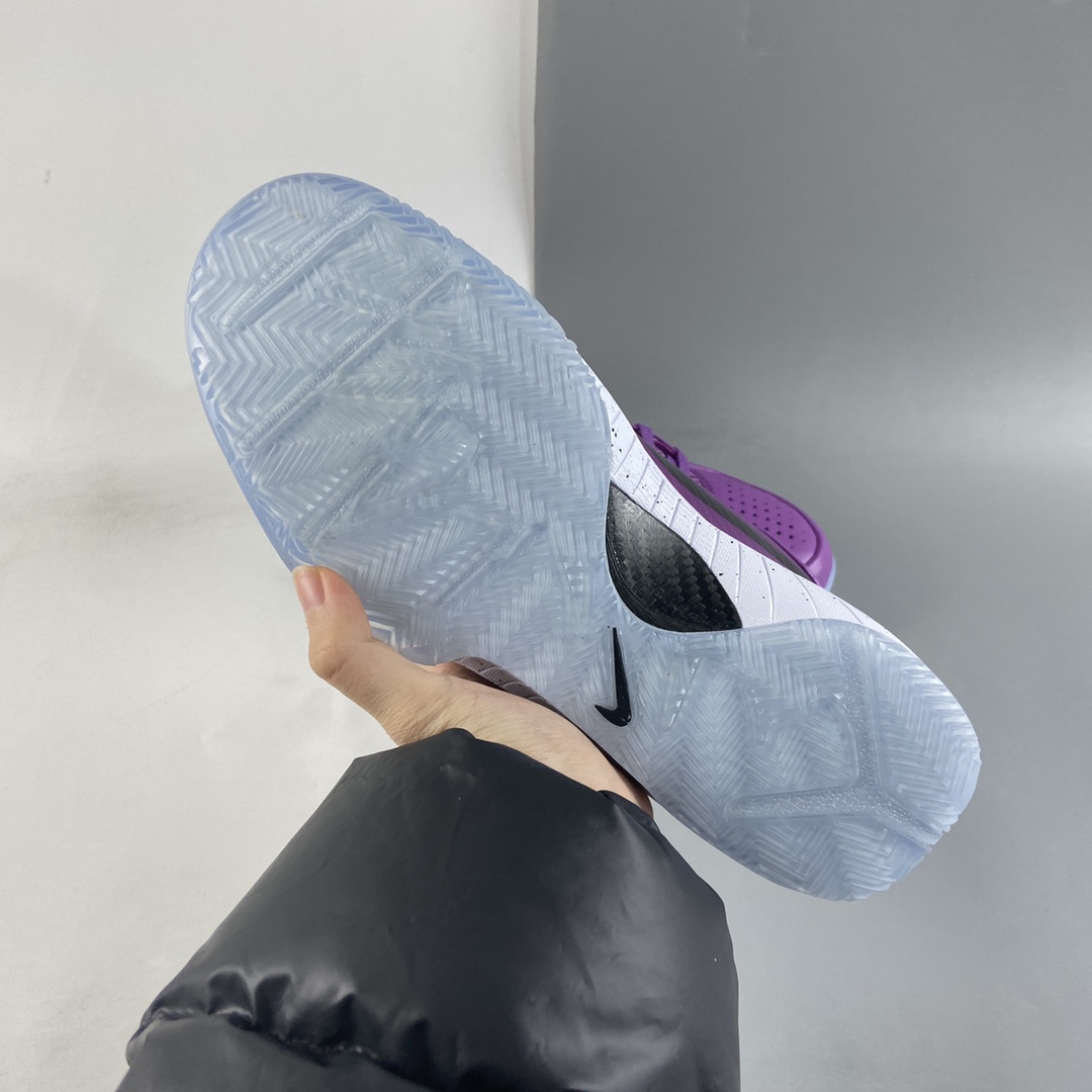 P240 NIKE Zoom Kobe IV 科比4代复刻实战运动低帮文化篮球鞋 紫黑色 CQ3869-500