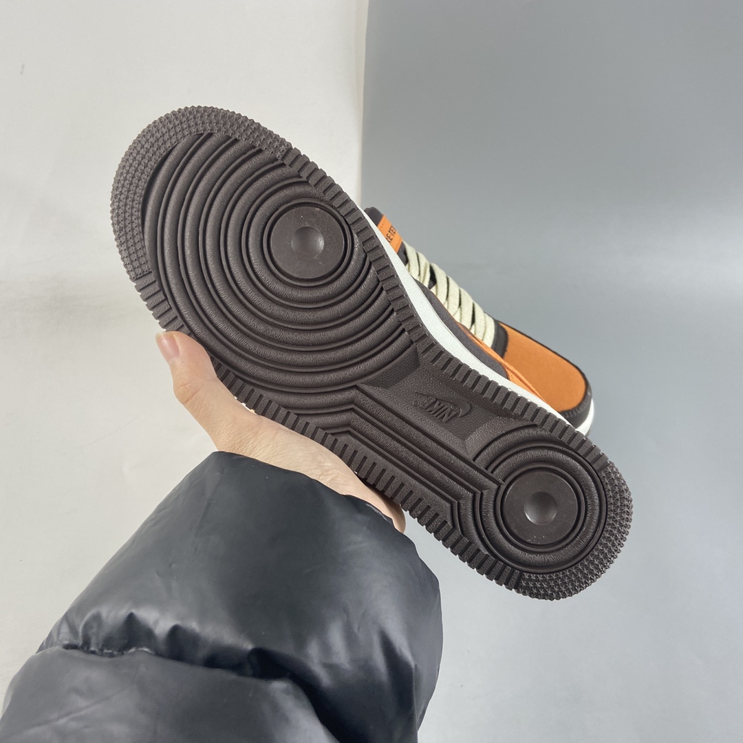 P200 NIKE Air Force 1’07 ”GORE-TEX” 黑棕色 空军一号低帮休闲板鞋 DO2760-220