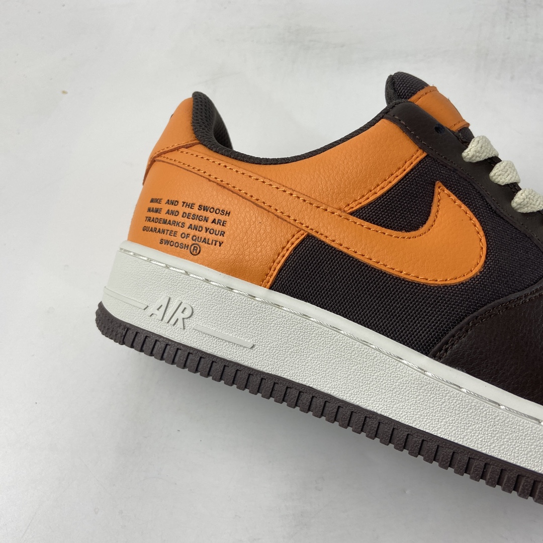 P200 NIKE Air Force 1’07 ”GORE-TEX” 黑棕色 空军一号低帮休闲板鞋 DO2760-220