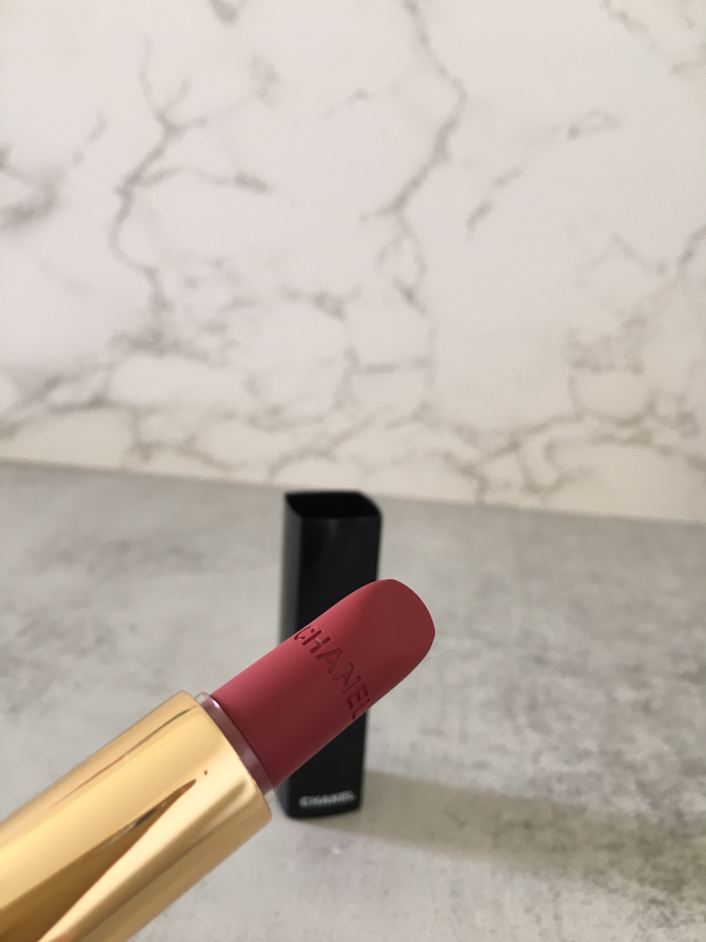 Chanel Rouge Allure Velvet 627 Camelia Carmin Lipstick - Luminous Matte Finish 4 i1641701888 2904 3