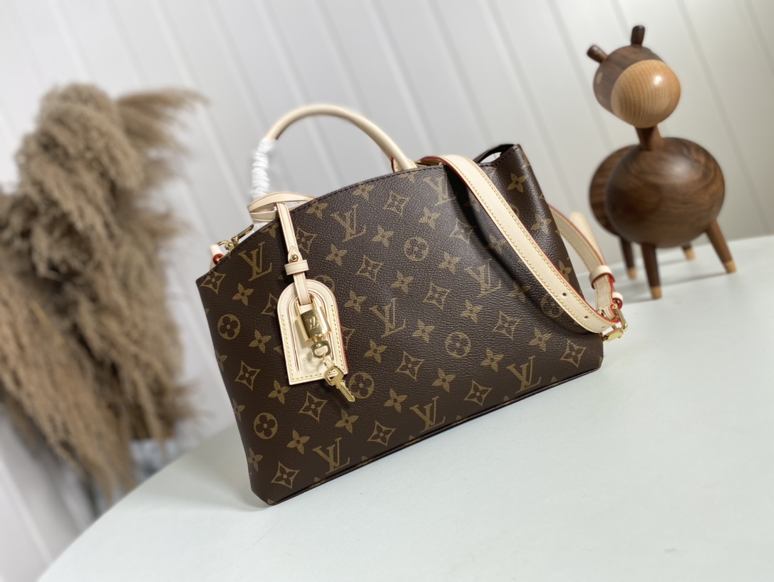 Louis Vuitton LV Petit Palais Tote Bags Monogram Canvas Fabric M45900