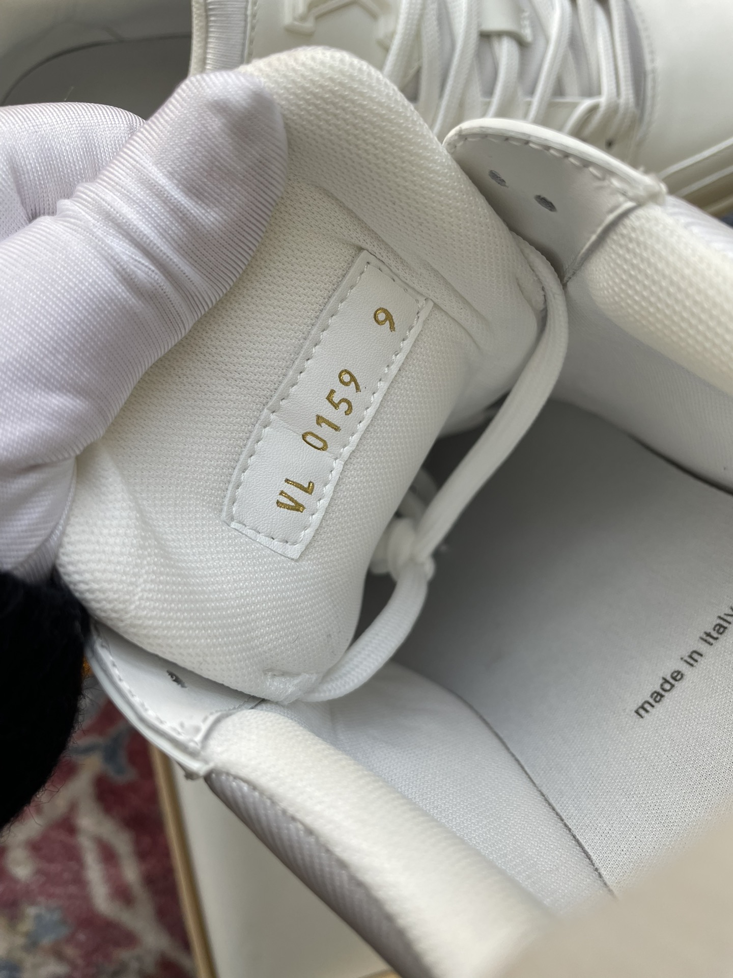 Louis Vuitton lv-新色 全白皮 trainer 低帮运动鞋