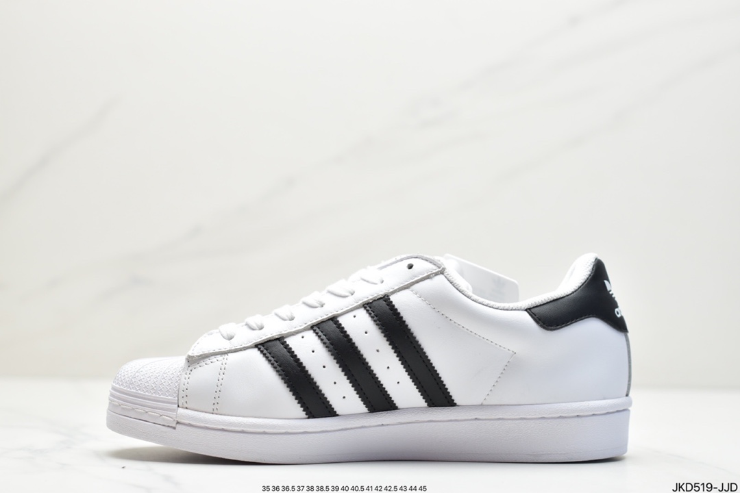 Adidas Originals Superstar Shell Head Classic Versatile Casual Sports Sneakers EG4958