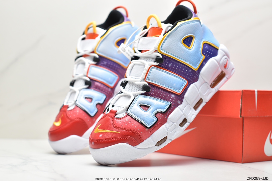 270 耐克Nike Wmns Air More Uptempo “Rayguns” 外星人DD9223-100