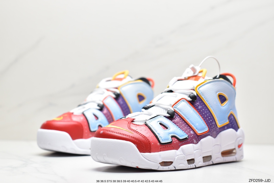 270 耐克Nike Wmns Air More Uptempo “Rayguns” 外星人DD9223-100