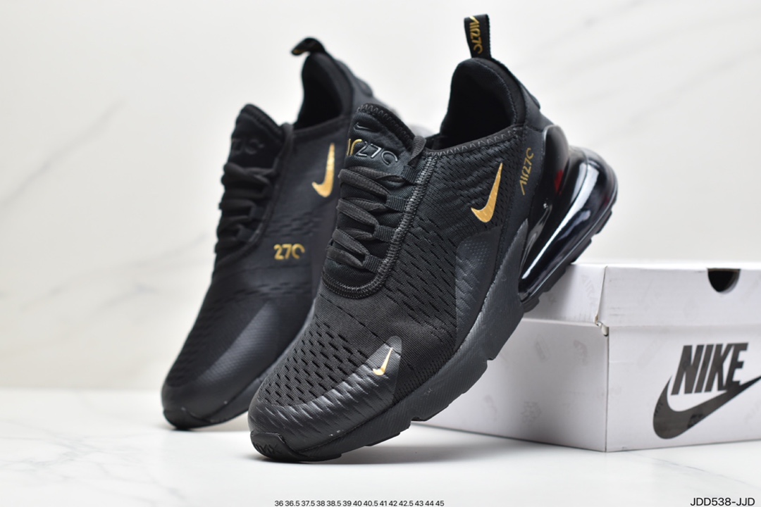 120 耐克Nike NIKE AIR MAX 270 FLYKNIT 混合科技 透气后掌半气垫慢跑鞋CN7077