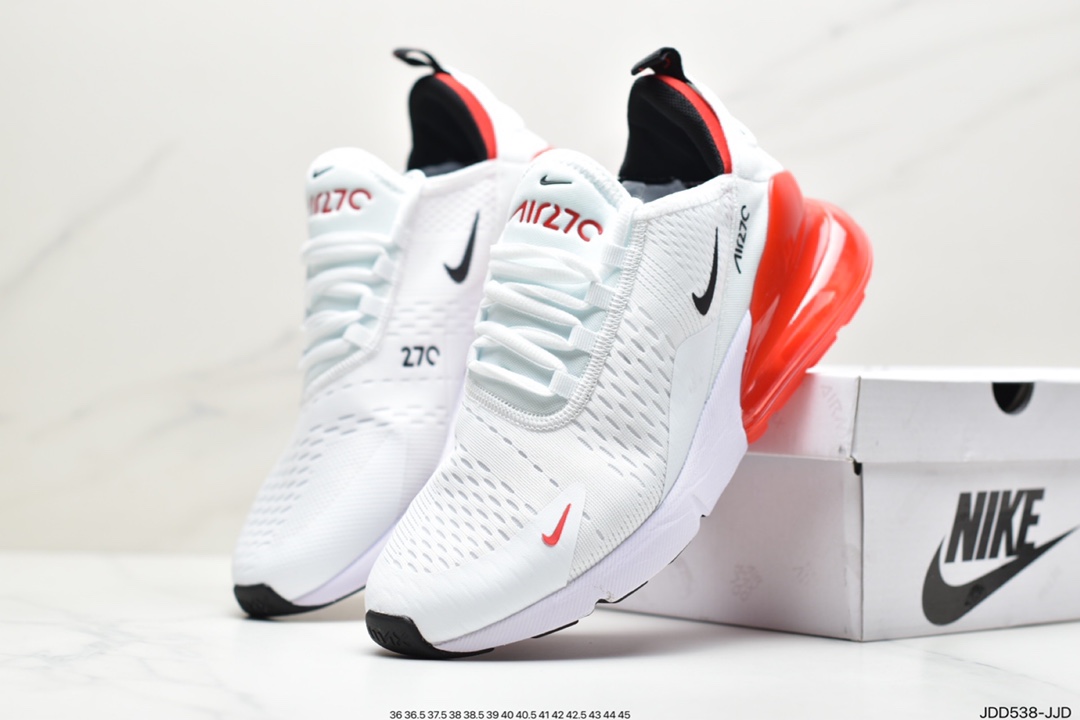 120 耐克Nike NIKE AIR MAX 270 FLYKNIT 混合科技 透气后掌半气垫慢跑鞋CN7077