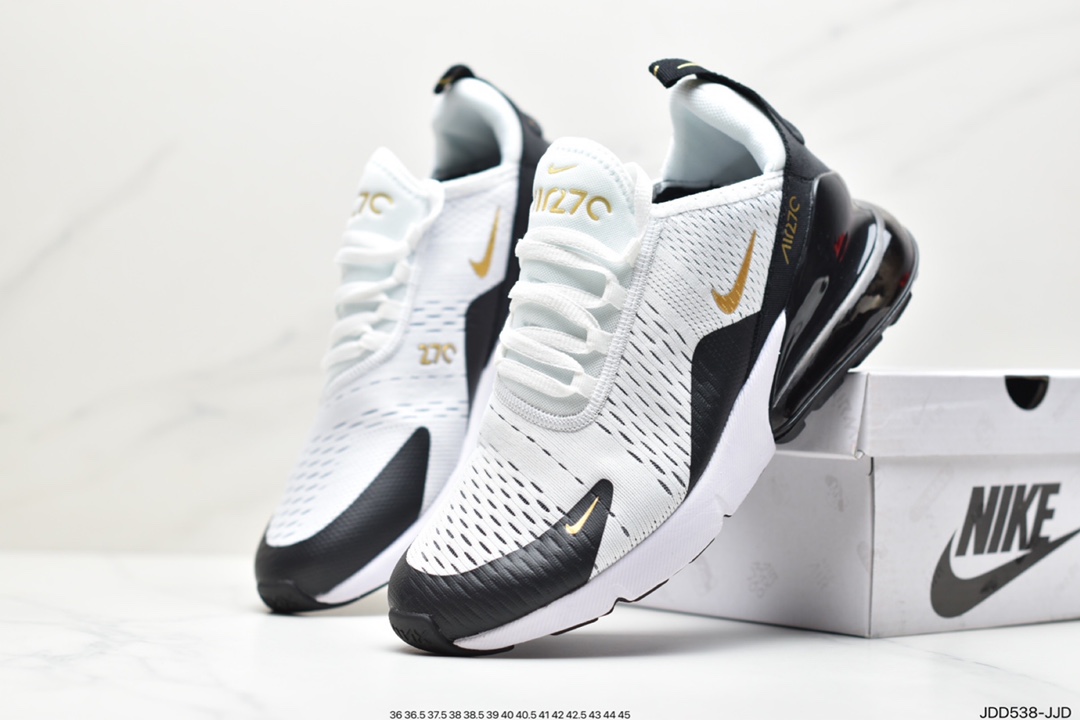 120 耐克Nike NIKE AIR MAX 270 FLYKNIT 混合科技 透气后掌半气垫慢跑鞋CN7077