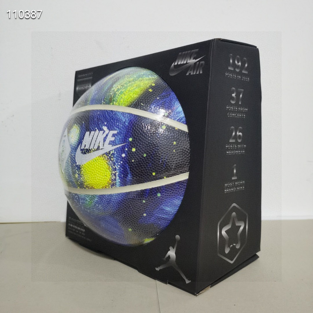 安福自取115 美版耐克/Nike 梵高星空限量款篮球男子7号标准篮球 BB9128-638 🏀🏀🏀😃😃😃😃😃😃 型号:7号男子篮球 材质:吸湿皮