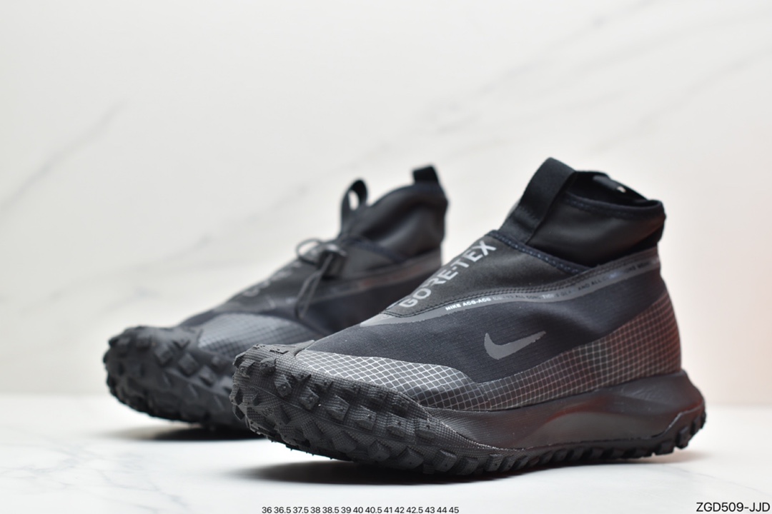 290 耐克Nike ACG GORE-TEX 耐克纯黑机能防水户外跑鞋CT2904-002