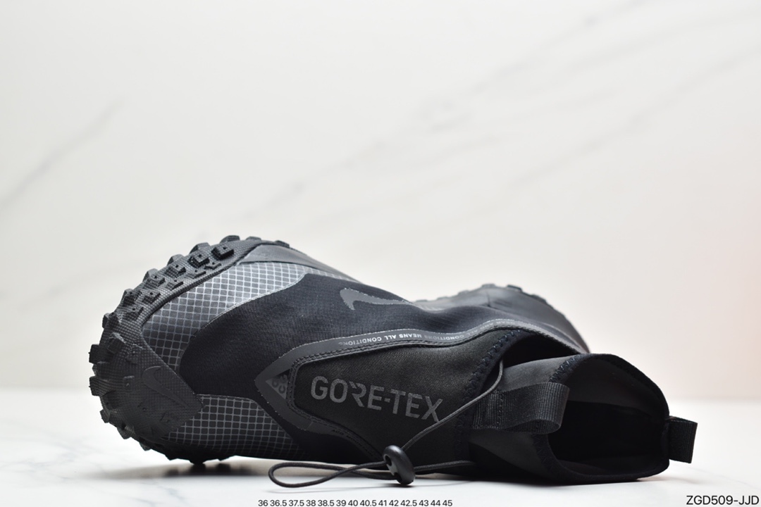 290 耐克Nike ACG GORE-TEX 耐克纯黑机能防水户外跑鞋CT2904-002