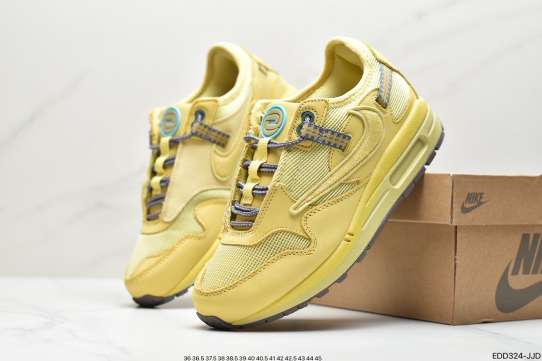 340 Travis Scott x Nike Air Max 1”Cactus Jack”改版款低帮复古百搭休闲运动慢跑鞋DO9392-700-莆田鞋,莆田鞋货源,高仿鞋,高仿鞋货源,安福档口,莆田高仿鞋,莆田鞋批发,高仿鞋批发,莆田高仿运动鞋,高仿运动鞋,莆田运动鞋 340 Travis Scott x Nike Air Max 1”Cactus Jack”改版款低帮复古百搭休闲运动慢跑鞋DO9392-700