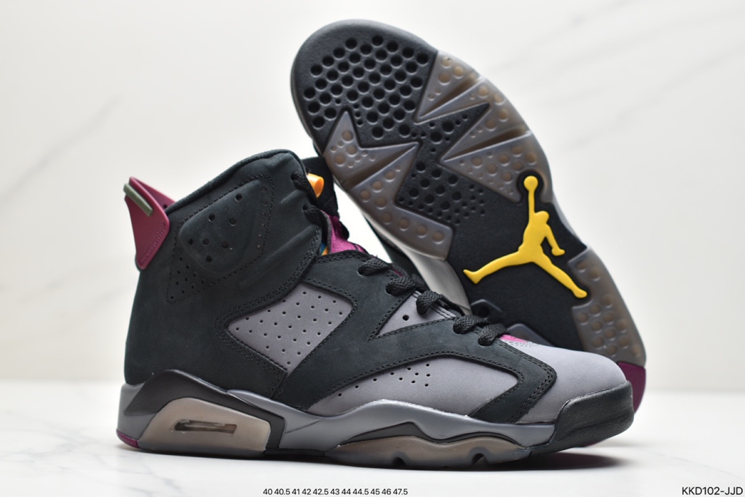 490  Bordeaux 波尔多红酒配色是 Air Jordan 7 的经典主题Air Jordan 6 “Bordeaux”CT8529-063