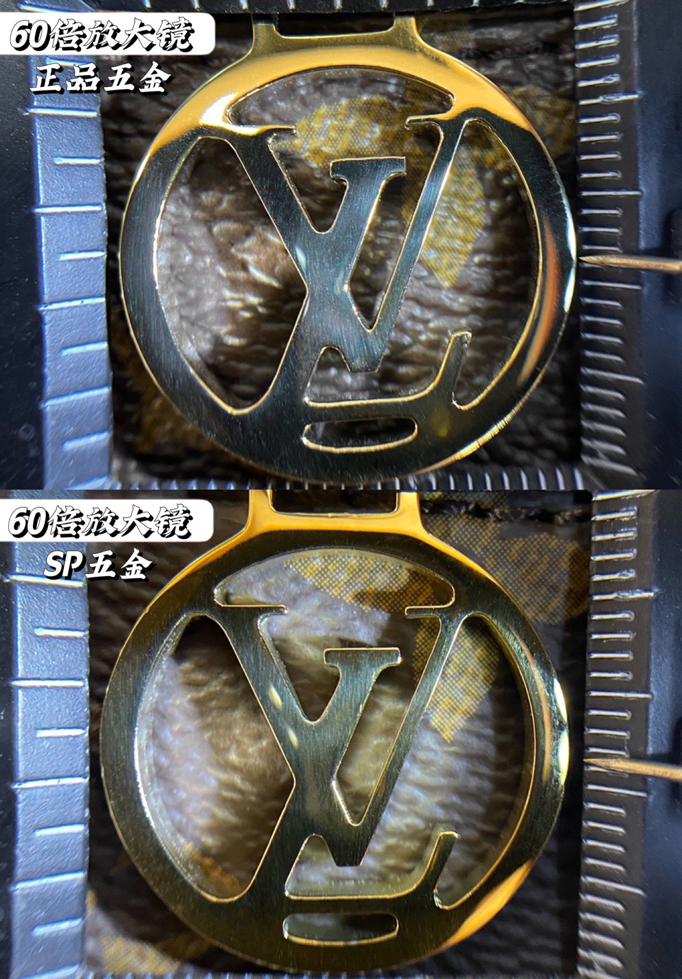 𝟲𝟬倍放大镜下的𝐒𝐏免检版五金⬇️
绝不是你们在市面上看到的五金 独家𝐒𝐏出品
正儿八经的𝐒𝐏法国代工厂的原材料👇