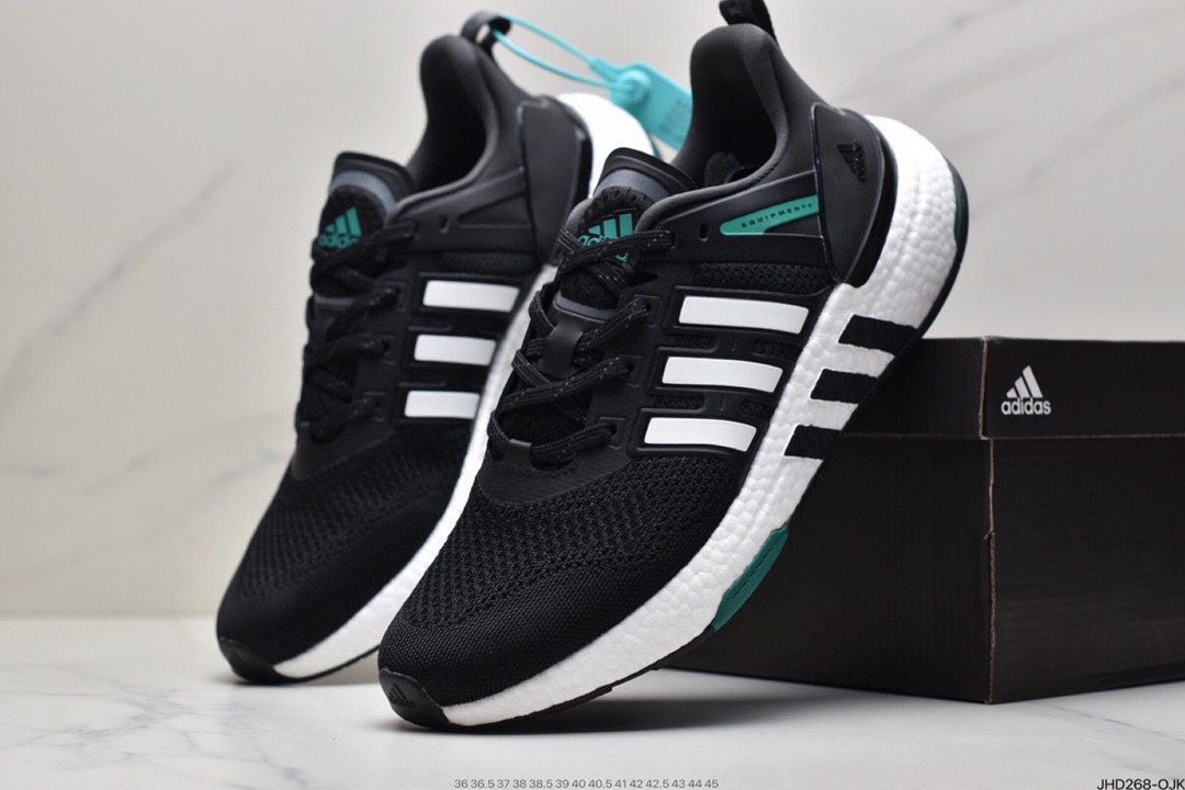 adidasEQUIPMENT+ sneakers BOOST cushioning breathable casual sneakers running shoes H02759