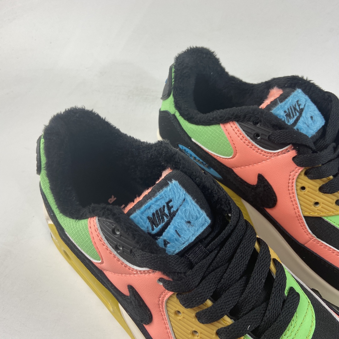 P200 NIKE Air Max 90 彩色拼接 加绒 复古气垫百搭休闲运动慢跑鞋 CT1891-600-莆田鞋,莆田鞋货源,高仿鞋,高仿鞋货源,安福档口,莆田高仿鞋,莆田鞋批发,高仿鞋批发,莆田高仿运动鞋,高仿运动鞋,莆田运动鞋 P200 NIKE Air Max 90 彩色拼接 加绒 复古气垫百搭休闲运动慢跑鞋 CT1891-600