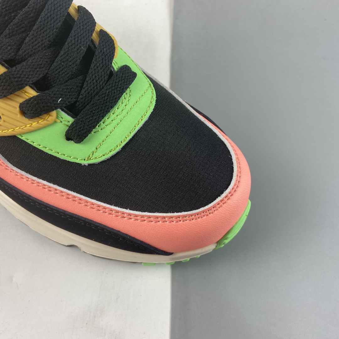 P200 NIKE Air Max 90 彩色拼接 加绒 复古气垫百搭休闲运动慢跑鞋 CT1891-600-莆田鞋,莆田鞋货源,高仿鞋,高仿鞋货源,安福档口,莆田高仿鞋,莆田鞋批发,高仿鞋批发,莆田高仿运动鞋,高仿运动鞋,莆田运动鞋 P200 NIKE Air Max 90 彩色拼接 加绒 复古气垫百搭休闲运动慢跑鞋 CT1891-600