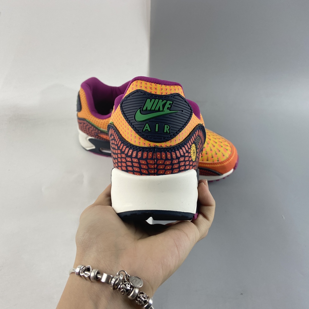P220 NIKE Air Max 90 亡灵节 复古气垫百搭休闲运动慢跑鞋 CT1891-500