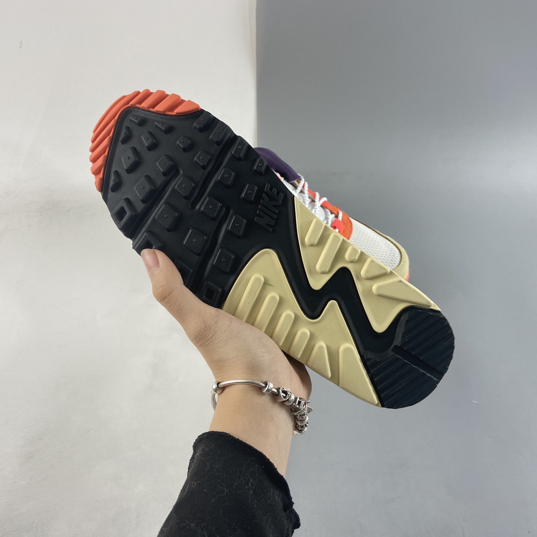 P220 NIKE Air Max 90 彩色拼接 复古气垫百搭休闲运动慢跑鞋 CTZ9078-784