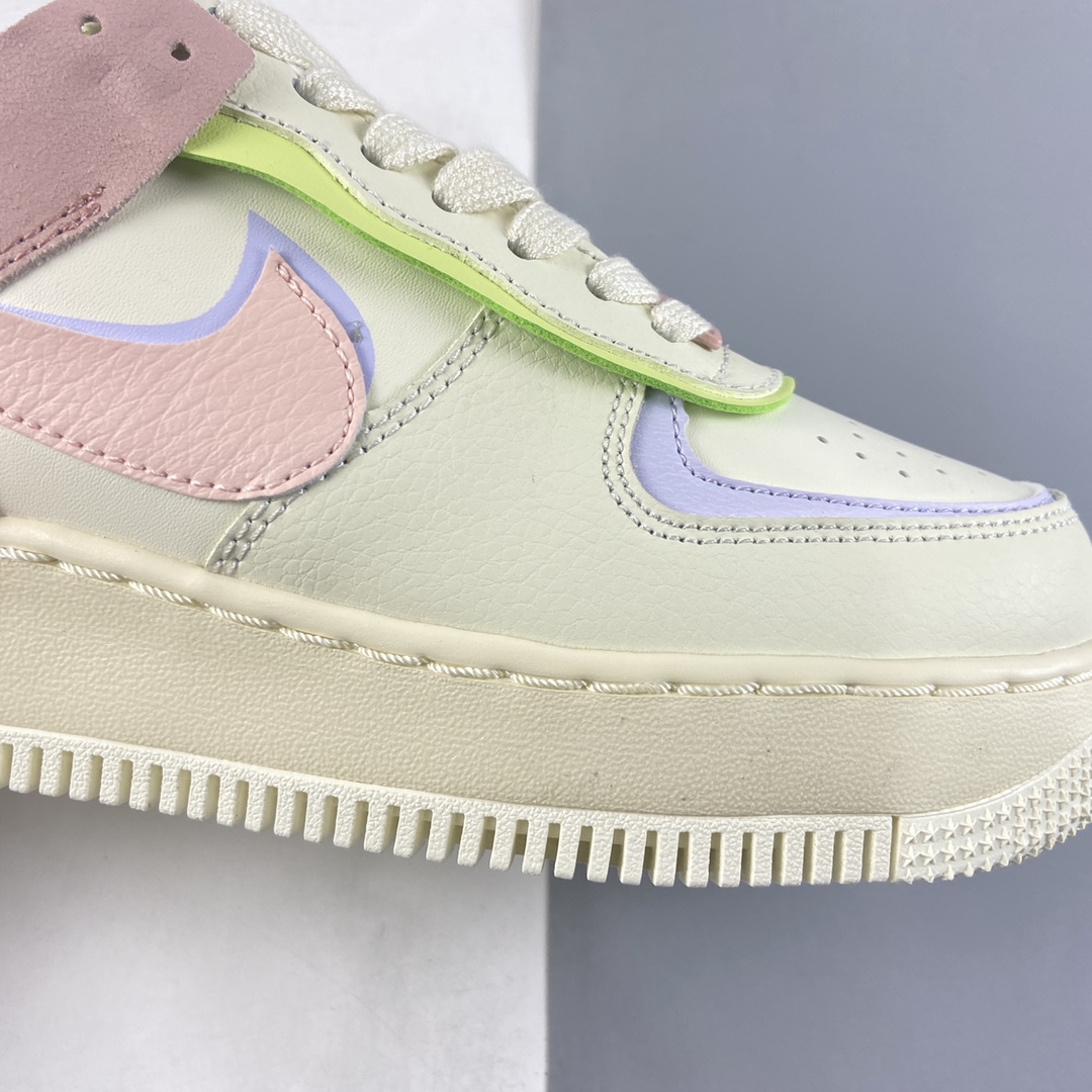 P200 NIKE Air Force 1 Shadow 空军一号轻量增高低帮百搭板鞋 CI0919-700
