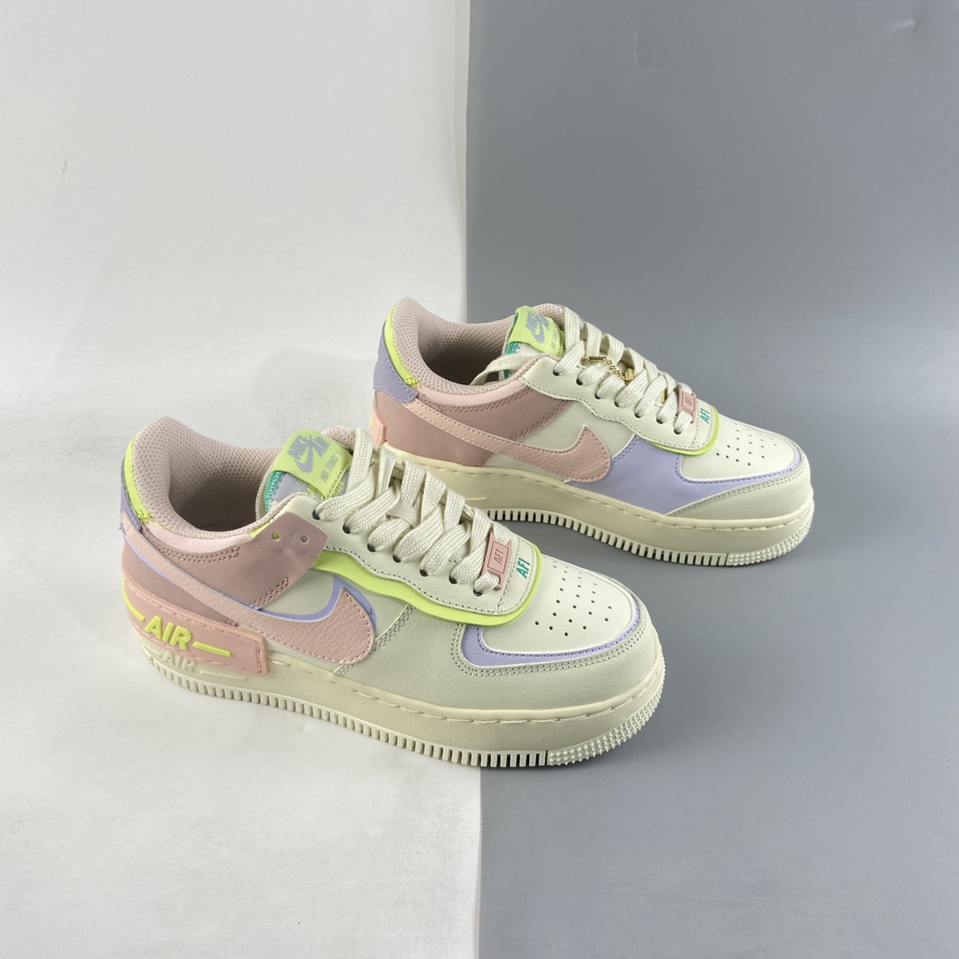 P200 NIKE Air Force 1 Shadow 空军一号轻量增高低帮百搭板鞋 CI0919-700