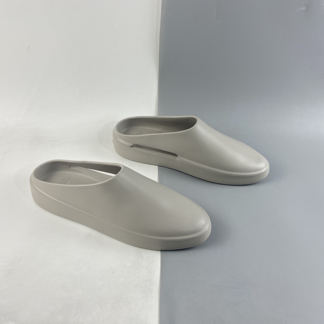 Fear of God 7th The California Grey Backless Slip-Ons FG80-100