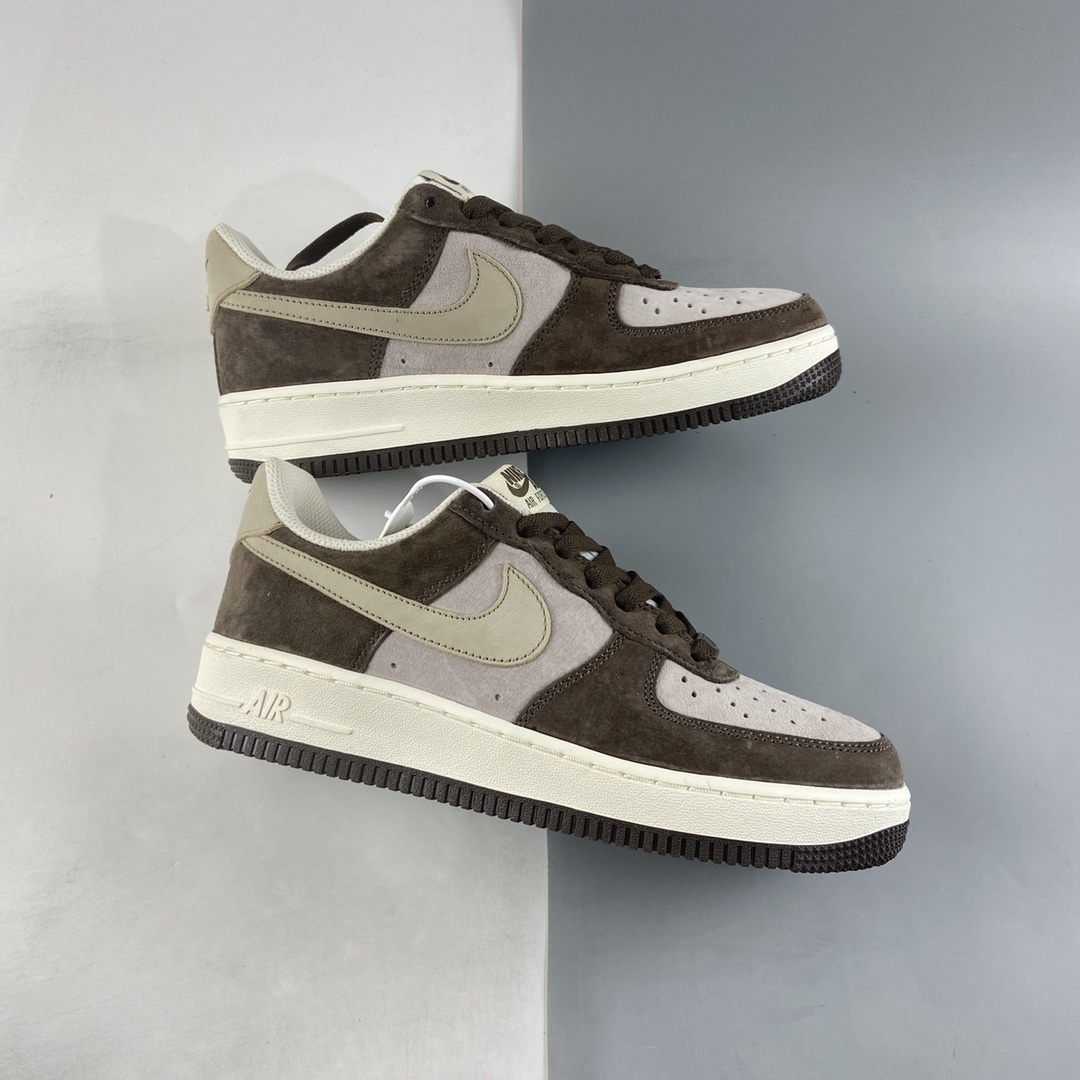 P240 NIKE Air Force 1’07 Low 摩卡配色 空军一号低帮休闲板鞋 NT9988-218