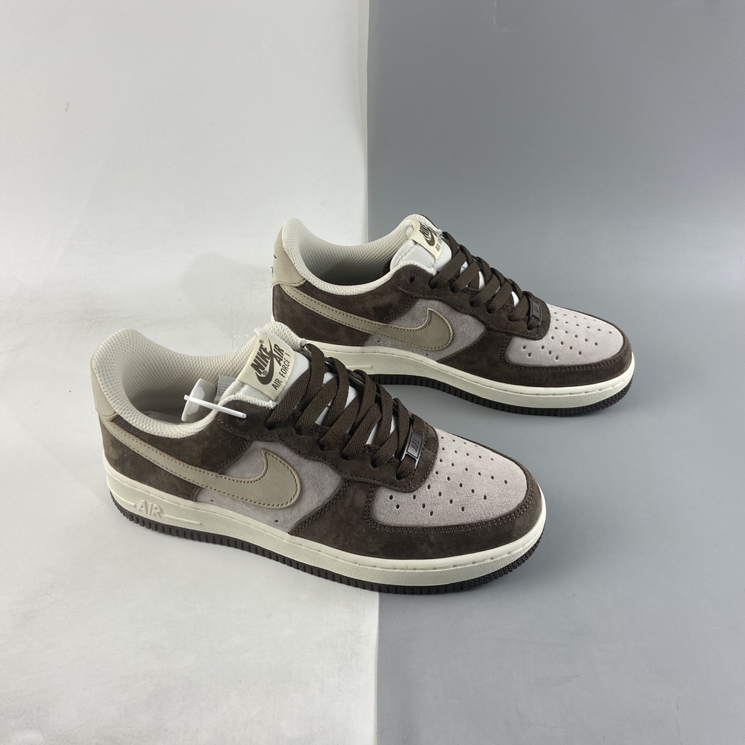P240 NIKE Air Force 1’07 Low 摩卡配色 空军一号低帮休闲板鞋 NT9988-218