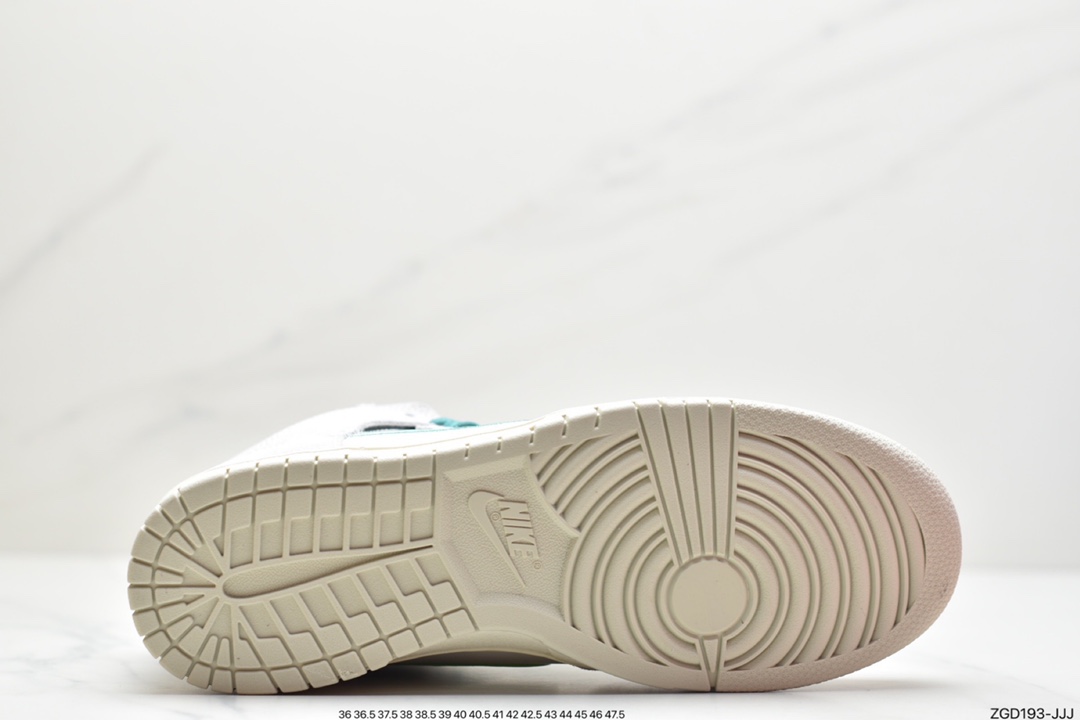 290 公司级耐克NK SB Dunk High SE”First Use Sail”扣篮系列高帮休闲运动滑板板鞋DD0733-001