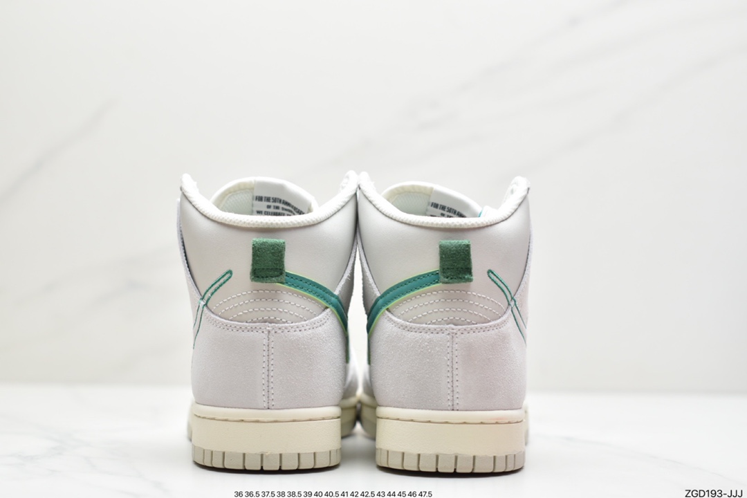 290 公司级耐克NK SB Dunk High SE”First Use Sail”扣篮系列高帮休闲运动滑板板鞋DD0733-001