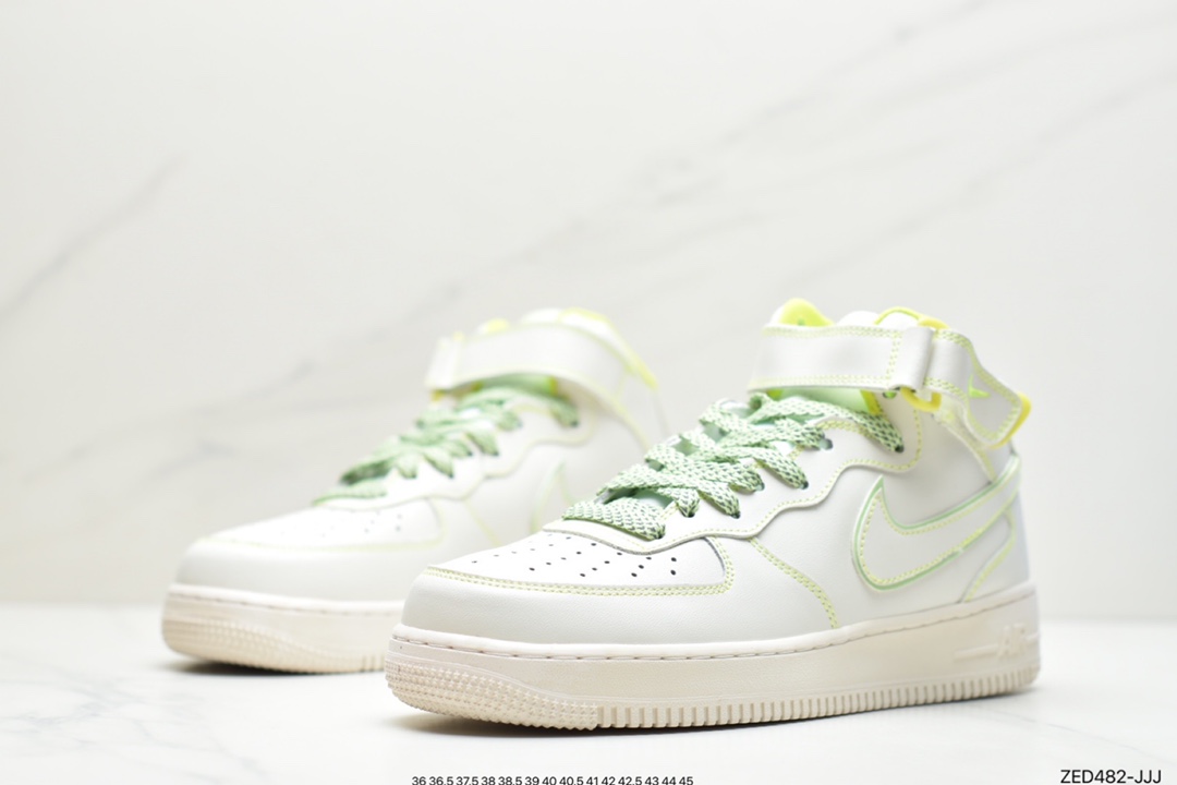 260 公司级耐克Nike Air Force 1‘07 Mid原楦头原纸板 AA1118