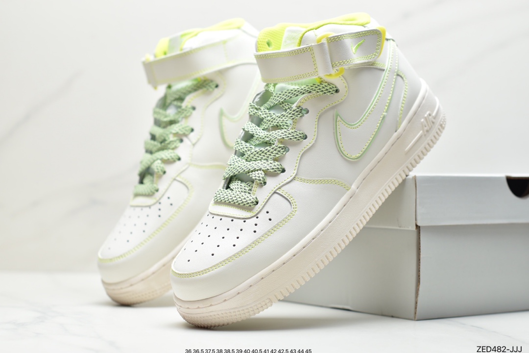 260 公司级耐克Nike Air Force 1‘07 Mid原楦头原纸板 AA1118
